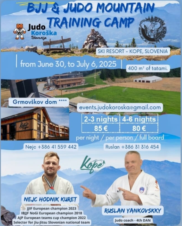 BJJ & Judo Mountain Training Camp